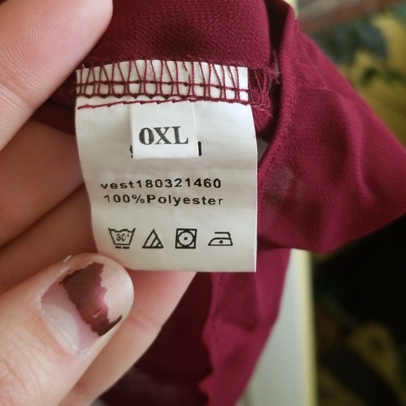 Pearl Chiffon Top - Picture 5 of 5